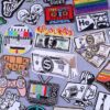 Money On Fire Patch Iron, On Patches On Clothes Applique Sewing, Jackets Stripes Embroidered ,Badge Fusible Patch Cheap things