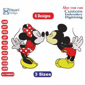 Mickey Mouse Embroidery Designs