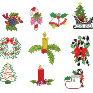 New Year's Embroidery Designs