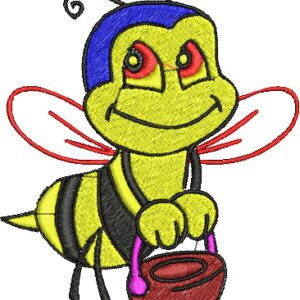Bee free Embroidery Designs