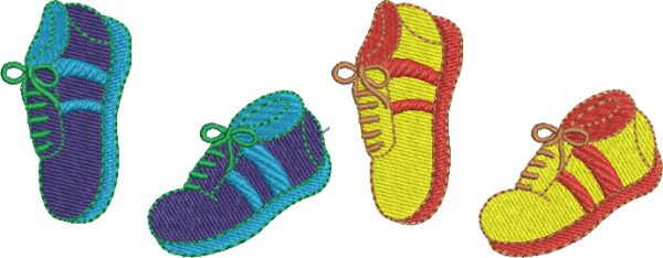 Shoes Free Embroidery Design 
