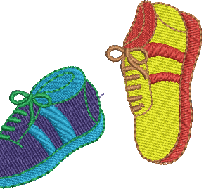Shoes Free Embroidery Design / Machine Embroidery Designs/ Files Instant Download