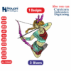 Sagittarius zodiac Embroidery Designs/1 Designs & 3 Size/Anime Sagittarius Machine Embroidery Designs/ Files Instant Download
