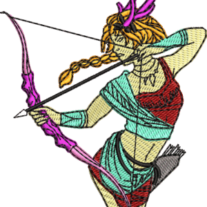 Sagittarius zodiac Embroidery Designs/1 Designs & 3 Size/Anime Sagittarius Machine Embroidery Designs/ Files Instant Download