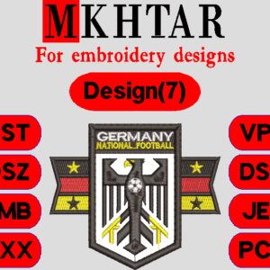 German national team logo/Love Embroidery Designs/Files Instant Download