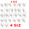 Alphabet Butterfly and Rose /Font Embroidery Designs/ Letters Embroidery Designs / 4 Sizes - Instant Download/Available A to Z Fonts