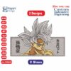 Anime Dragon Ball inspired Embroidery Designs