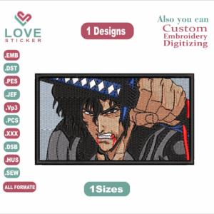 Anime BERSERK Embroidery Designs/1 Designs & 1 Size BERSERK Anime Machine Embroidery Designs/ Files Instant Download