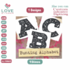 Letters and numbers Embroidery Designs