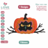 Free Halloween Pumpkin Embroidery Designs