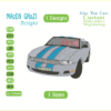 CAR1976s Embroidery Designs,1 Designs & 1 Size, Machine Embroidery Designs, Files Instant Download
