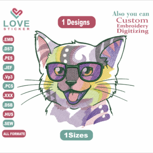 Cat Machine Embroidery Designs