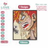 Anime Naruto gaara Embroidery Designs