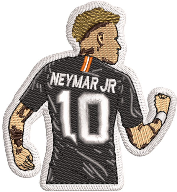 Neymar Embroidery Designs