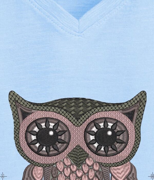 OWL Free embroidery Design1