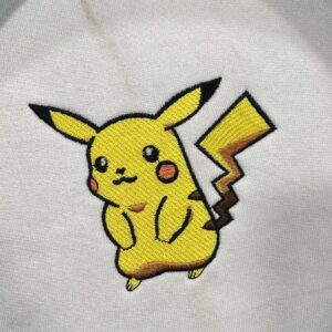 Pikachu Embroidery Designs/2 Designs & 2 Size/ Pokemon Anine Machine Embroidery Designs/ Files Instant Download