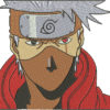 kakashi Embroidery Designs,1 Designs & 1 Size, Machine Embroidery Designs, Files Instant Download