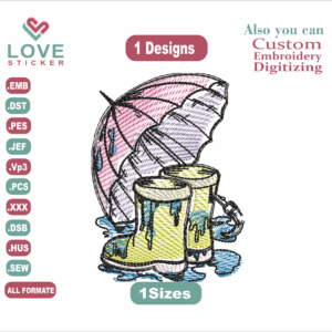 c/1 Designs & 1 Size/vector illustration Machine Embroidery Designs/ Files Instant Download