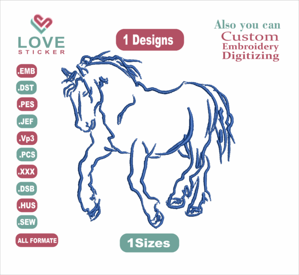 Hors Embroidery Designs