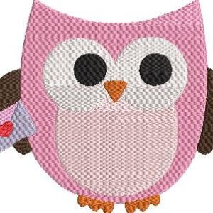 OWL embroidery Design