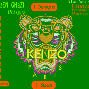 kenzo Embroidery Designs/1 Designs & 1 Size/ Machine Embroidery Designs/ Files Instant Download