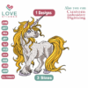 Animal Unicorn Embroidery Designs