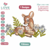 Animal olenenok Machine Embroidery Designs