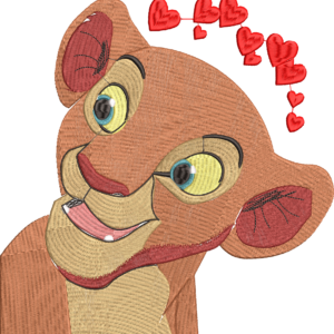 Animal Lion king Embroidery Designs