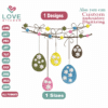 Easter Egg Embroidery Designs