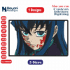 Anime Muichiro Tokito Embroidery Designs