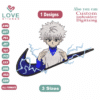 Anime Hunter Killua Nike Embroidery Designs