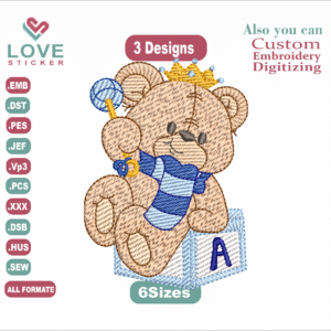 TRIOU RSOREI Baby Embroidery Designs/1 Designs & 6 Size/BABY Machine Embroidery Designs/ Files Instant Download