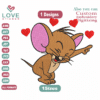 Tom and Jerry Embroidery Designs