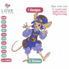 Steampunk mouse Embroidery Designs