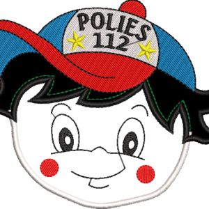 Baby Police 112 With 2 Appliqué