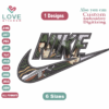 Nike swoosh Embroidery Designs