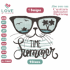 Hello summer Embroidery Designs