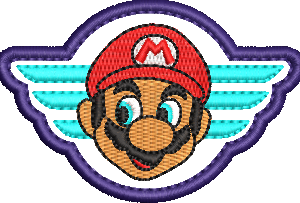 Super Mario Appliqué Embroidery Designs