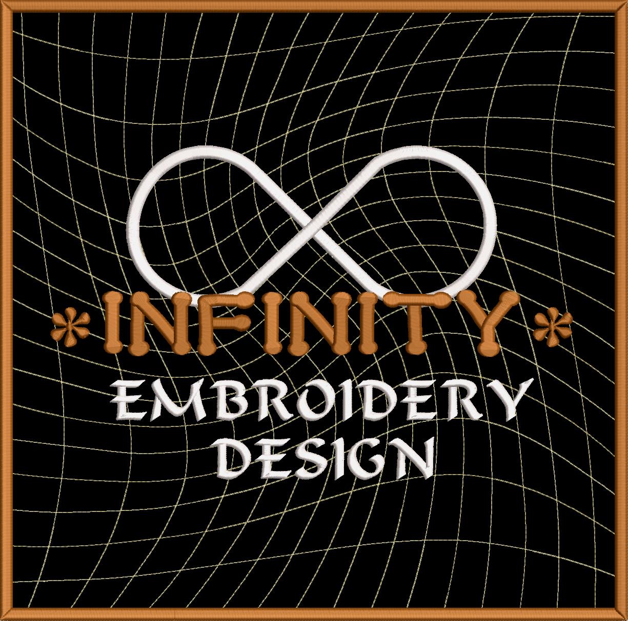 Infinity Embroidery Design