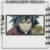 Giyuu Embroidery Design Files