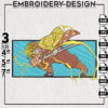 Agatsuma Zenitsu Embroidery Designs