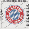 Bayern Munich Embroidery Design