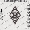 Borussia Monchengladbach Embroidery Design