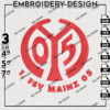 FSV Mainz 05 Embroidery Design