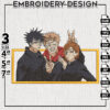 Fushiguro Embroidery Designs