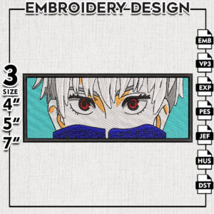 Toge Embroidery Designs, Jujutsu Kaisen Embroidery Files, Sailor Machine Embroidery Pattern, Digital Download