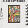 Naruto vs Jiraiya Embroidery Files