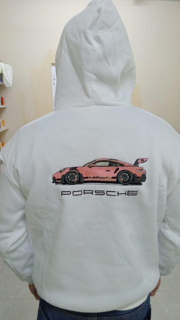 PorscheCar Embroidery Designs/2 Designs & 1 Size/ Machine Embroidery / Files Instant Download