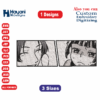 Anime Tow Face Embroidery Designs/1Designs & 3 Size/ Machine Embroidery Designs /Files Instant Download