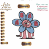 A B C Flower Embroidery Designs